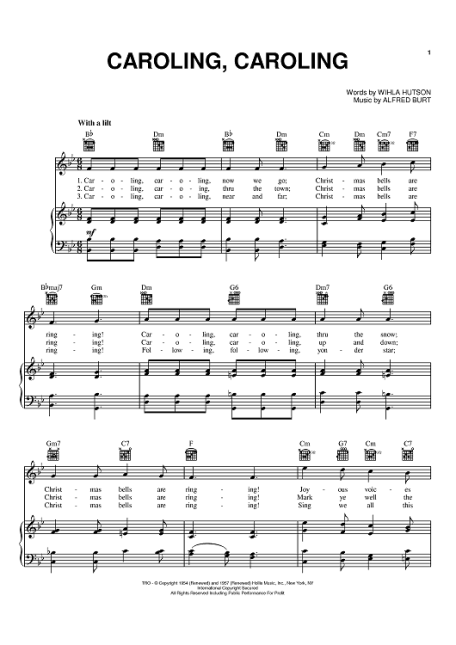 Caroling Caroling