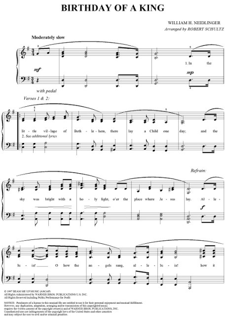 The Birthday of a King