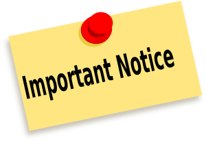 important notice